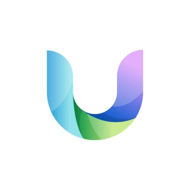 U harfi logo tasarımı