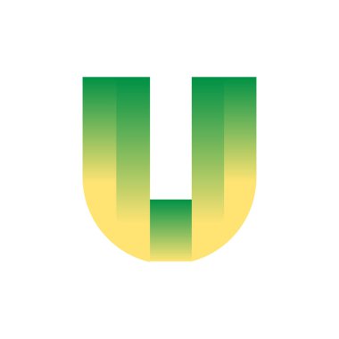 U harfi logo tasarımı