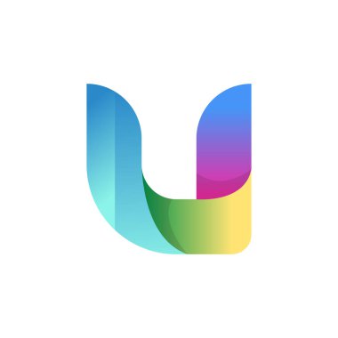 V letter logo design