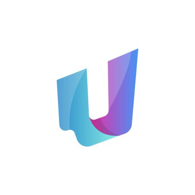 V letter logo design