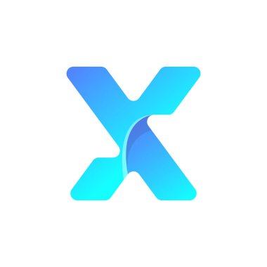 X Harfi Logo Tasarımı