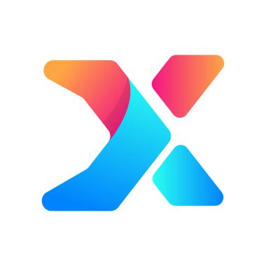 X Harfi Logo Tasarımı
