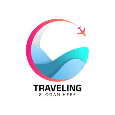 Gezici logo tasarım şablonu