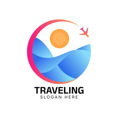 Gezici logo tasarım şablonu