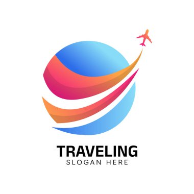 Gezici logo tasarım şablonu