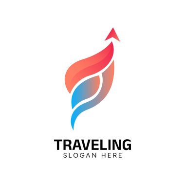 Gezici logo tasarım şablonu