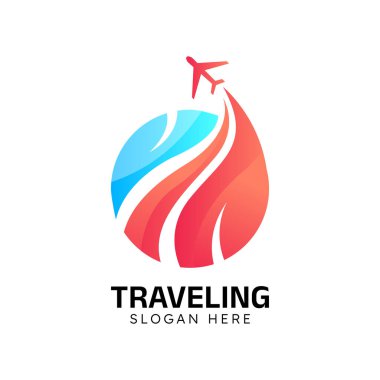 Gezici logo tasarım şablonu