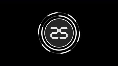 Zaman yönetimi, son teslim tarihi ya da geri sayım kavramları için 30 saniyelik geri sayım zamanlayıcısı ideal. Yüksek kalite 4k görüntü