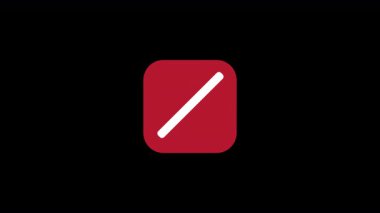 Beyaz Haç Sembollü Kırmızı Çember, UI ve UX Tasarımı için mükemmel. Yüksek kalite 4k görüntü