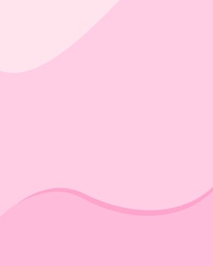 Göğüs kanseri farkındalığı ayı minimalist altyapısı. Kadın pembe arka planı. Vektör illüstrasyonu.