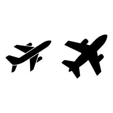 Uçak Simgeleri Seyahat Uçuş Havacılığı Hava Taşımacılığı