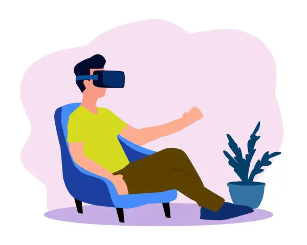 Sanal gerçeklik simgesi. beyaz arkaplanda izole edilmiş web tasarımı için vr sanal gerçeklik vektör simgesi karikatürü