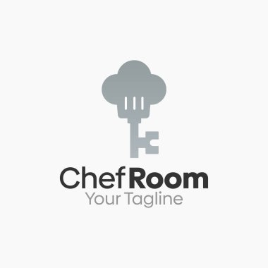 Şef şapka logo vektör tasarımı