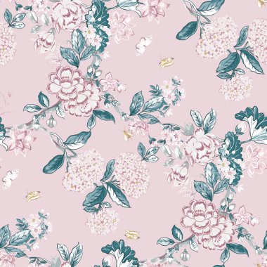 Güzel çiçeksiz desen