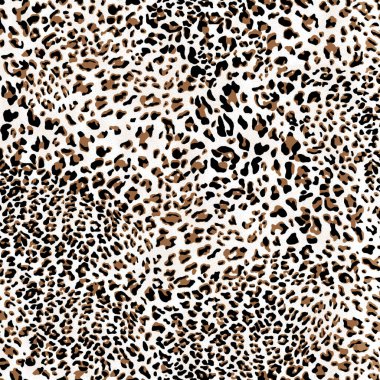 Leopar derisi pürüzsüz desen.