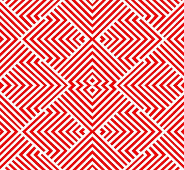 Kusursuz geometrik desen. Vektör illüstrasyonu