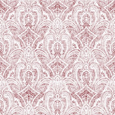 Palmiye yaprakları ile desen.