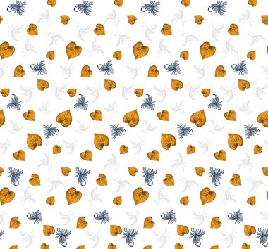 Mantarlı suluboya desen. Beyaz arka planda elle boyanmış mantarlar.