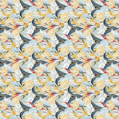 Soyut geometrik şablonun vektör çizimi