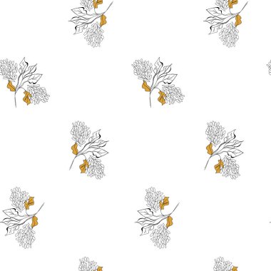 El çiçekleri çizer ve kusursuz desenler bırakır