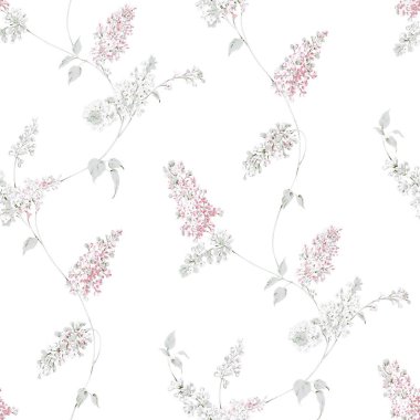 Çiçeklerle kusursuz desen