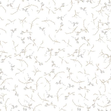 Soyut çiçek desenleri.