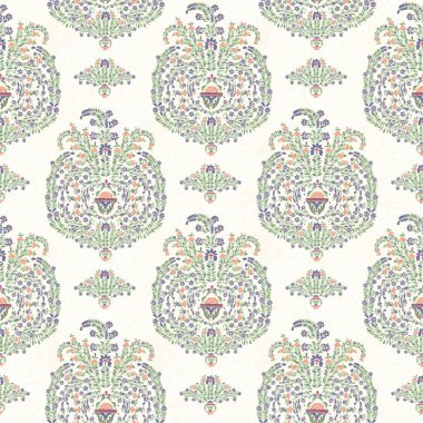 Çiçekli, kusursuz çiçek deseni.