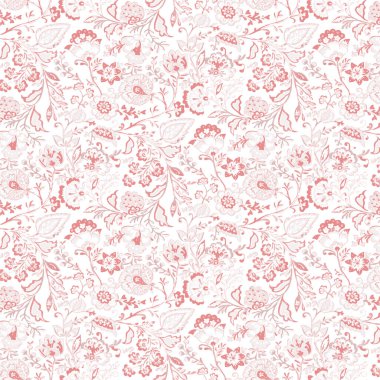 çiçekler ve kelebekler seamless modeli