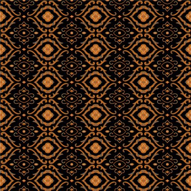 Soyut geometrik dikişsiz desen. Vektör illüstrasyonu