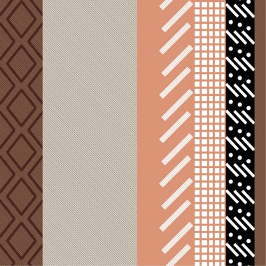 4 Dikişsiz desen seti