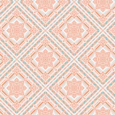 Soyut geometrik şekilli kusursuz desen