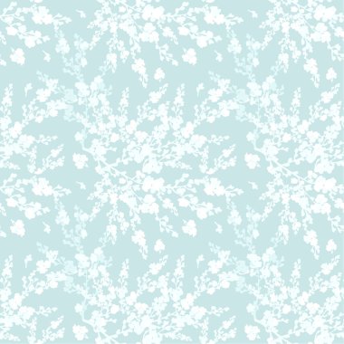 Çiçeksiz desen. vektör illüstrasyonu