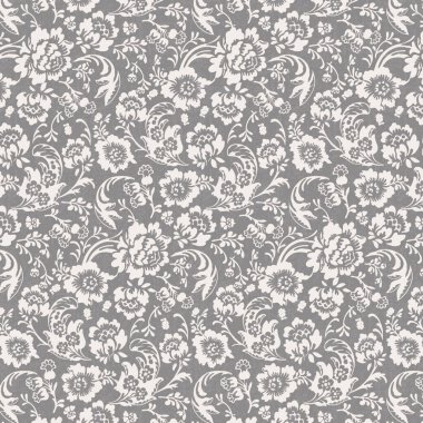 Kusursuz çiçek deseni. Vektör illüstrasyonu