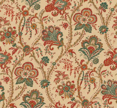 Çiçeklerle kusursuz desen