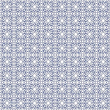 Kusursuz desen. Geometrik dekoratif elementler.