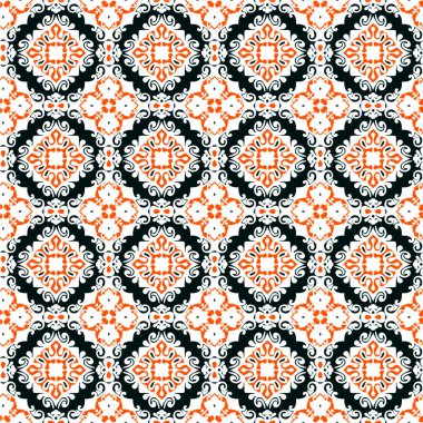 Kusursuz şablonun vektör illüstrasyonu