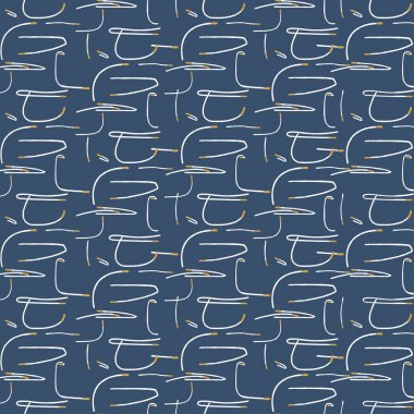 Kusursuz desen. el çizimi vektör arkaplanı.