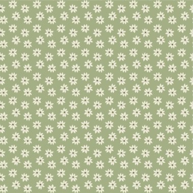 Soyut çiçeklerle kusursuz desen