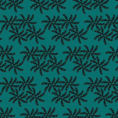 vektör Noel ağaçları ile seamless modeli