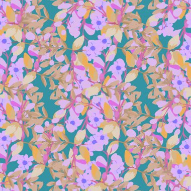 çiçek Dikişsiz desen tasarım.