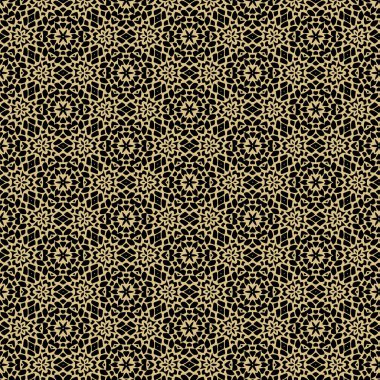 altın antika seamless modeli