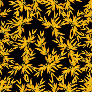 Sonbahar yapraklı pürüzsüz desen