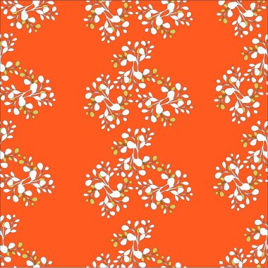 vektör sorunsuz çiçek deseni