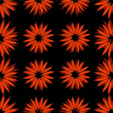 Dairesel yaprak deseni süslemesiName