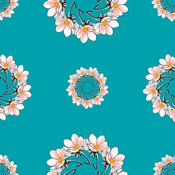 Dairesel yaprak deseni süslemesiName