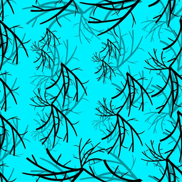 Soyut yaprakların kusursuz deseni