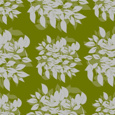 soyut çiçek ile sorunsuz vektör arka plan