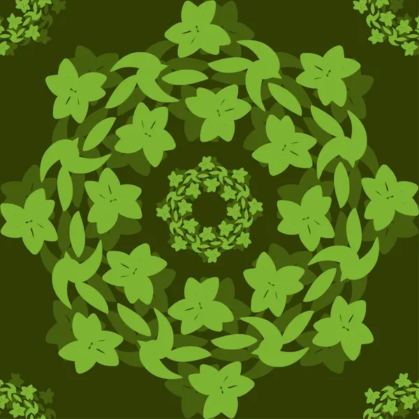 Çiçeklerle soyut arkaplan