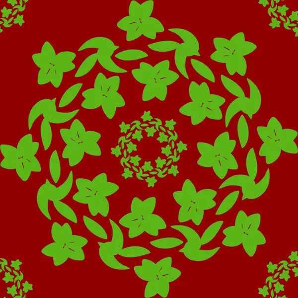 Noel ağacıyla kusursuz bir arkaplan vektörü