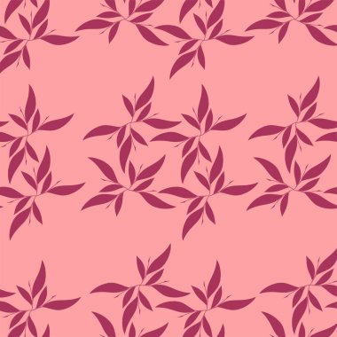 Kusursuz çiçek deseni. Vektör çizimi. Çiçeklerle kusursuz desen.